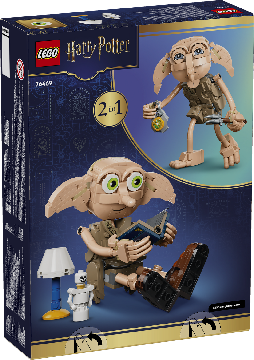 לגו Harry Potter™ - דובי גמדון בית שיצא לחופשי (76469)-3