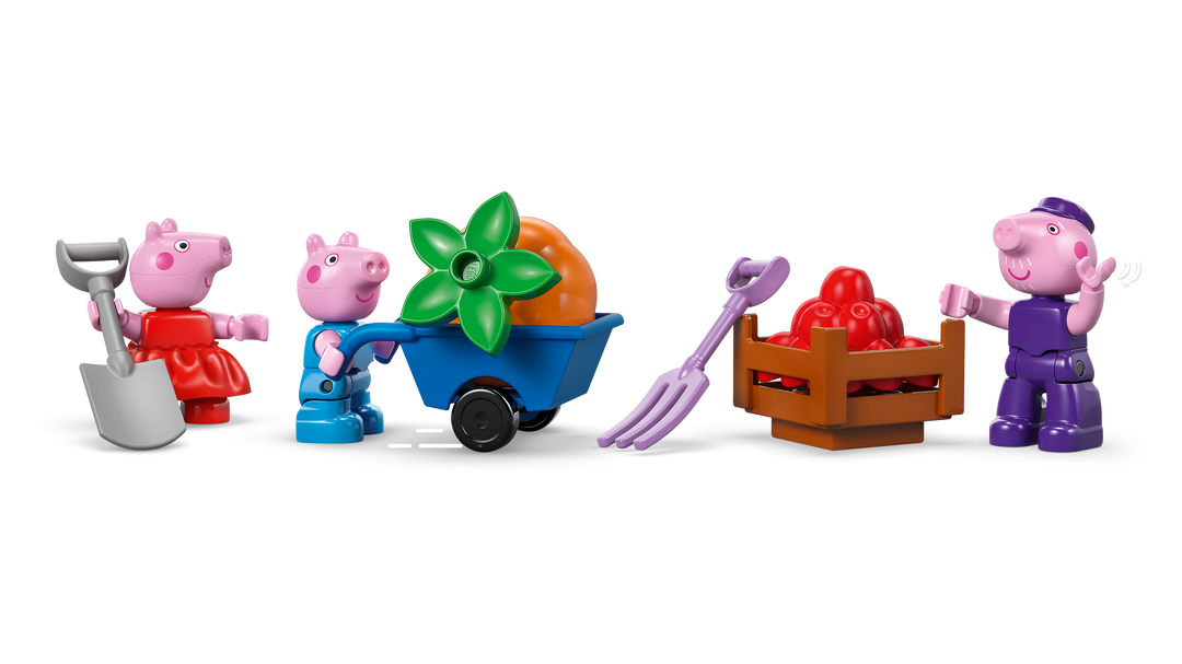 לגו DUPLO® - הגינה והחממה של סבא חזיר (10461)-2