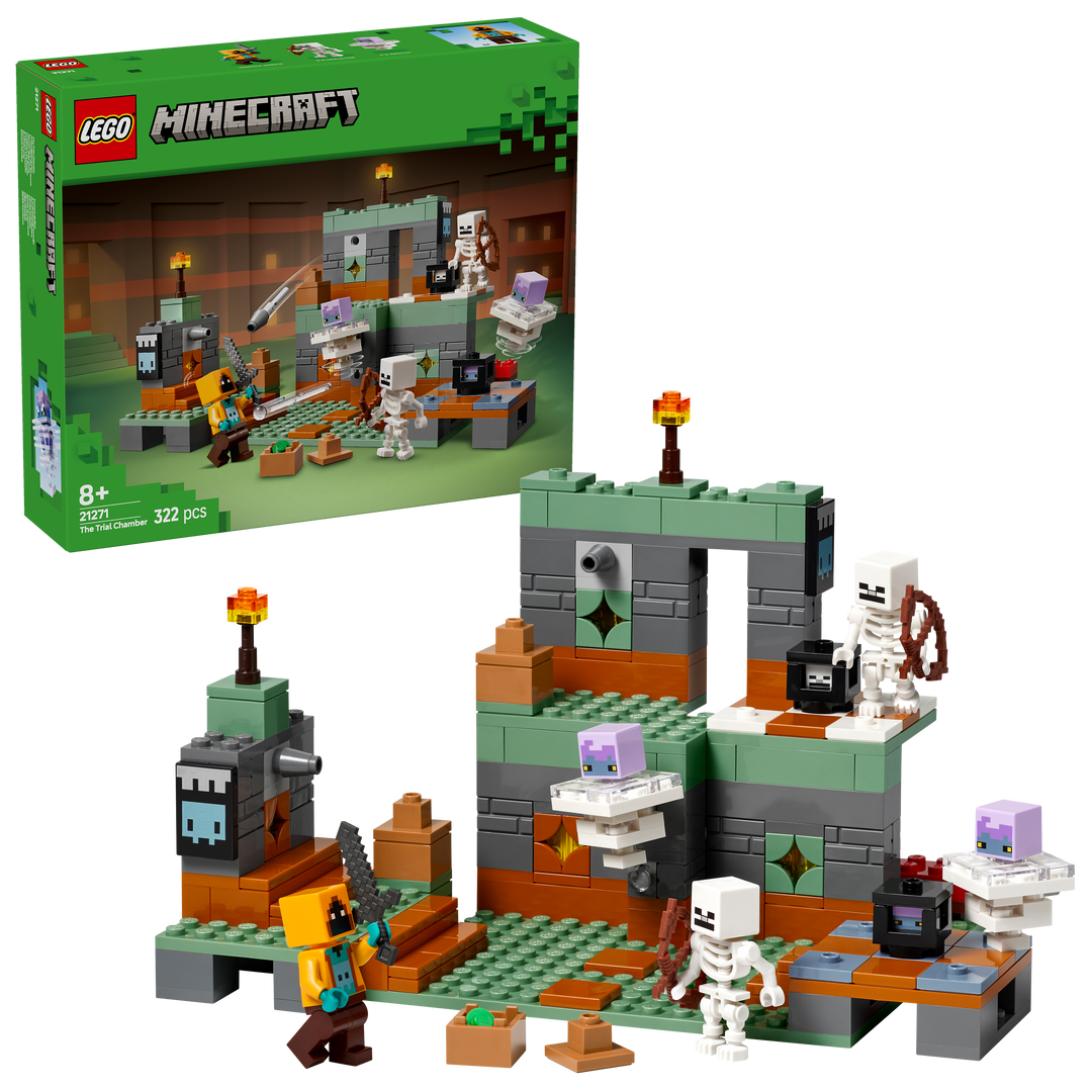 לגו Minecraft® - חדר האתגרים (21271)-1