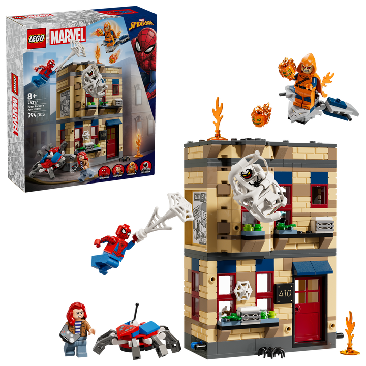 לגו | Marvel - הדירה של פיטר פארקר (76317)-2