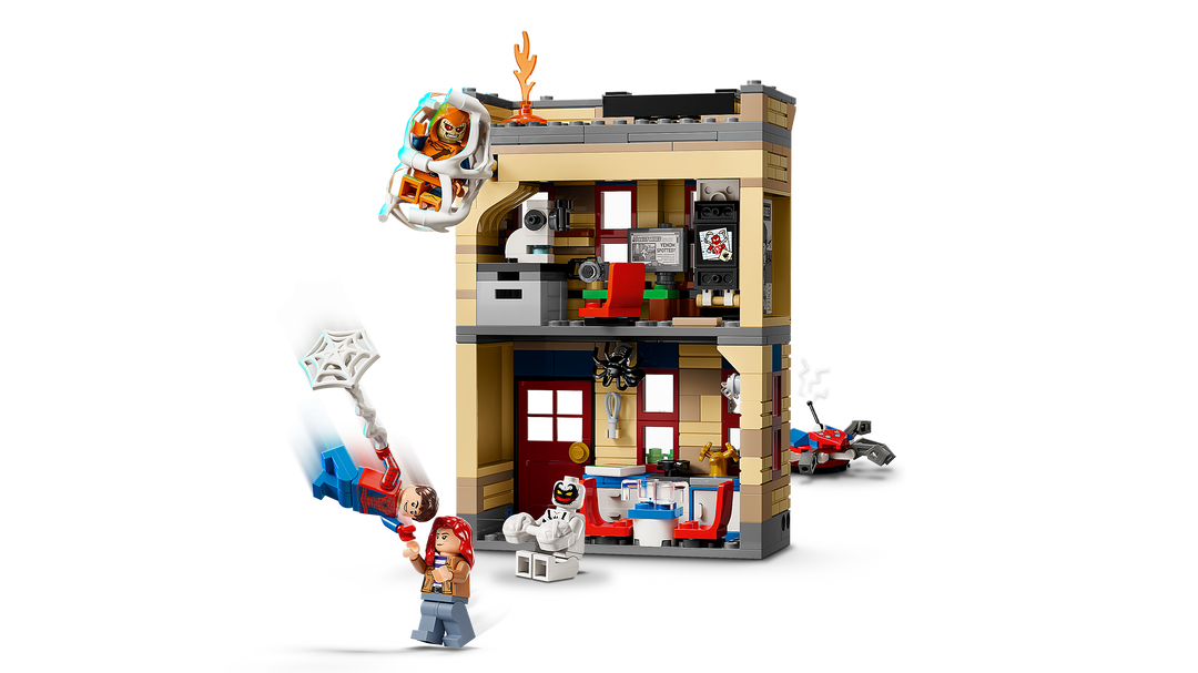 לגו | Marvel - הדירה של פיטר פארקר (76317)-4