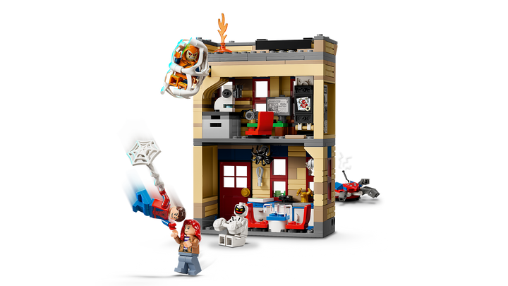 לגו | Marvel - הדירה של פיטר פארקר (76317)-4