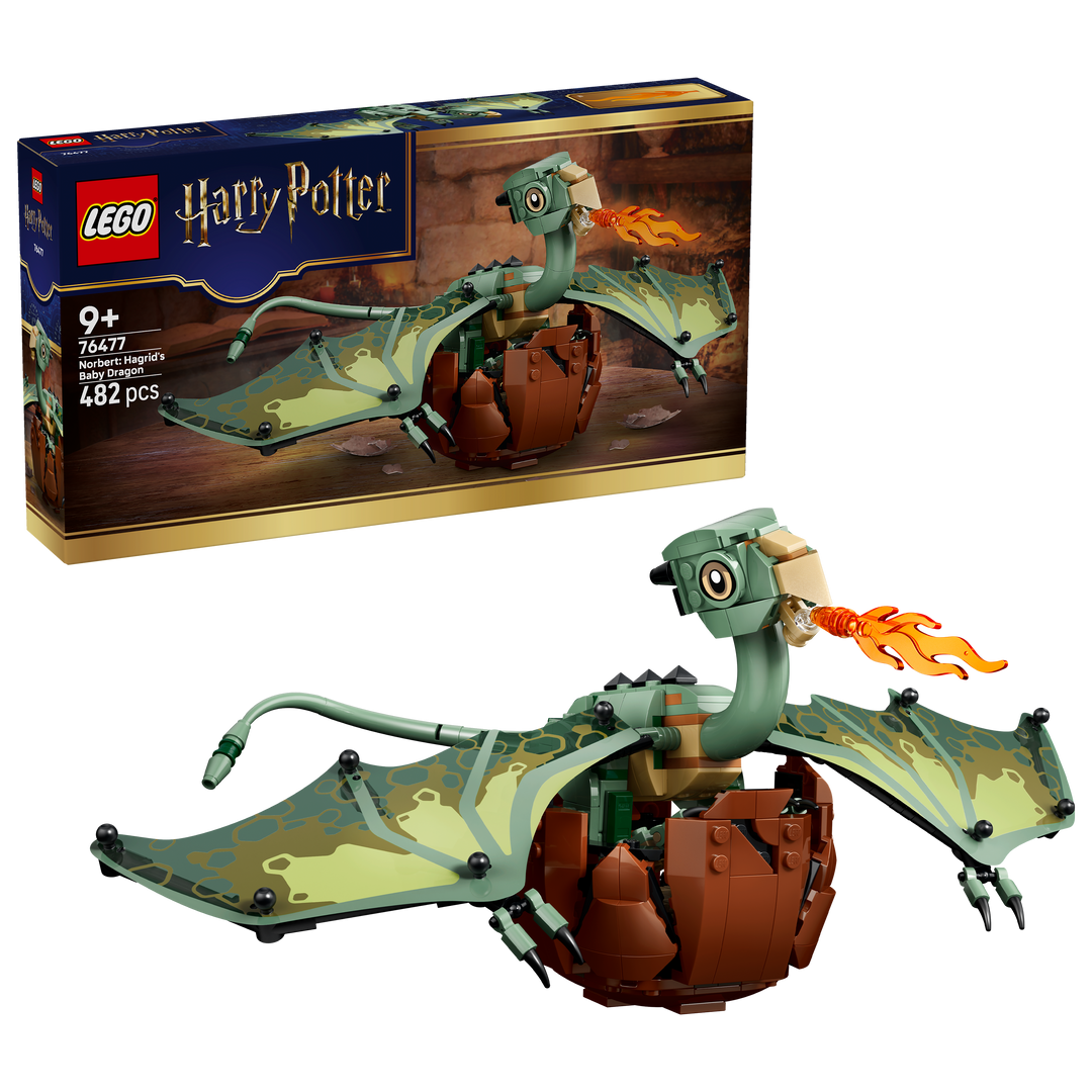 לגו Harry Potter™ - נורברט: תינוקת הדרקון של האגריד (76477)-1