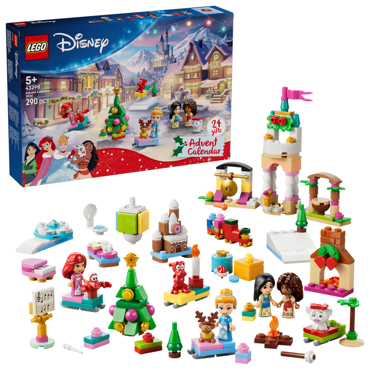 לגו DISNEY - לוח הפתעות חגיגי 2026 (43298)-2
