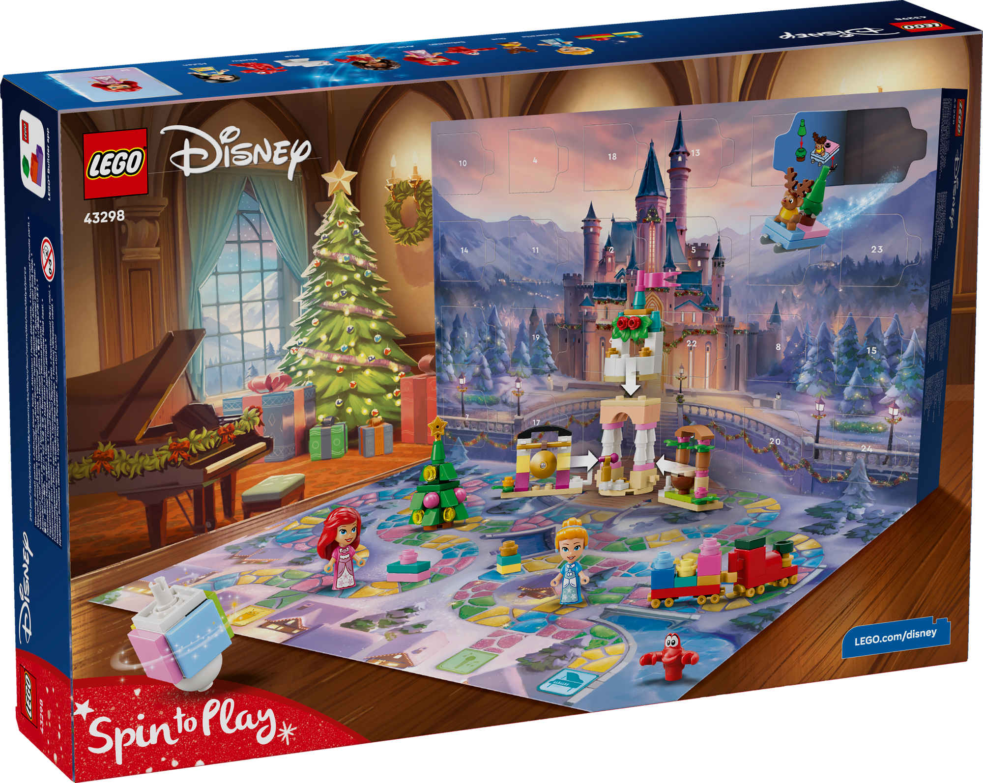 לגו DISNEY - לוח הפתעות חגיגי 2026 (43298)-3