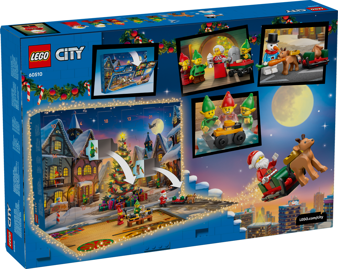 לגו City - לוח הפתעות חגיגי 2026 (60510)-2