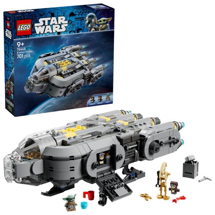 לגו Star Wars™ - חללית של אנזלנים (75445)-2