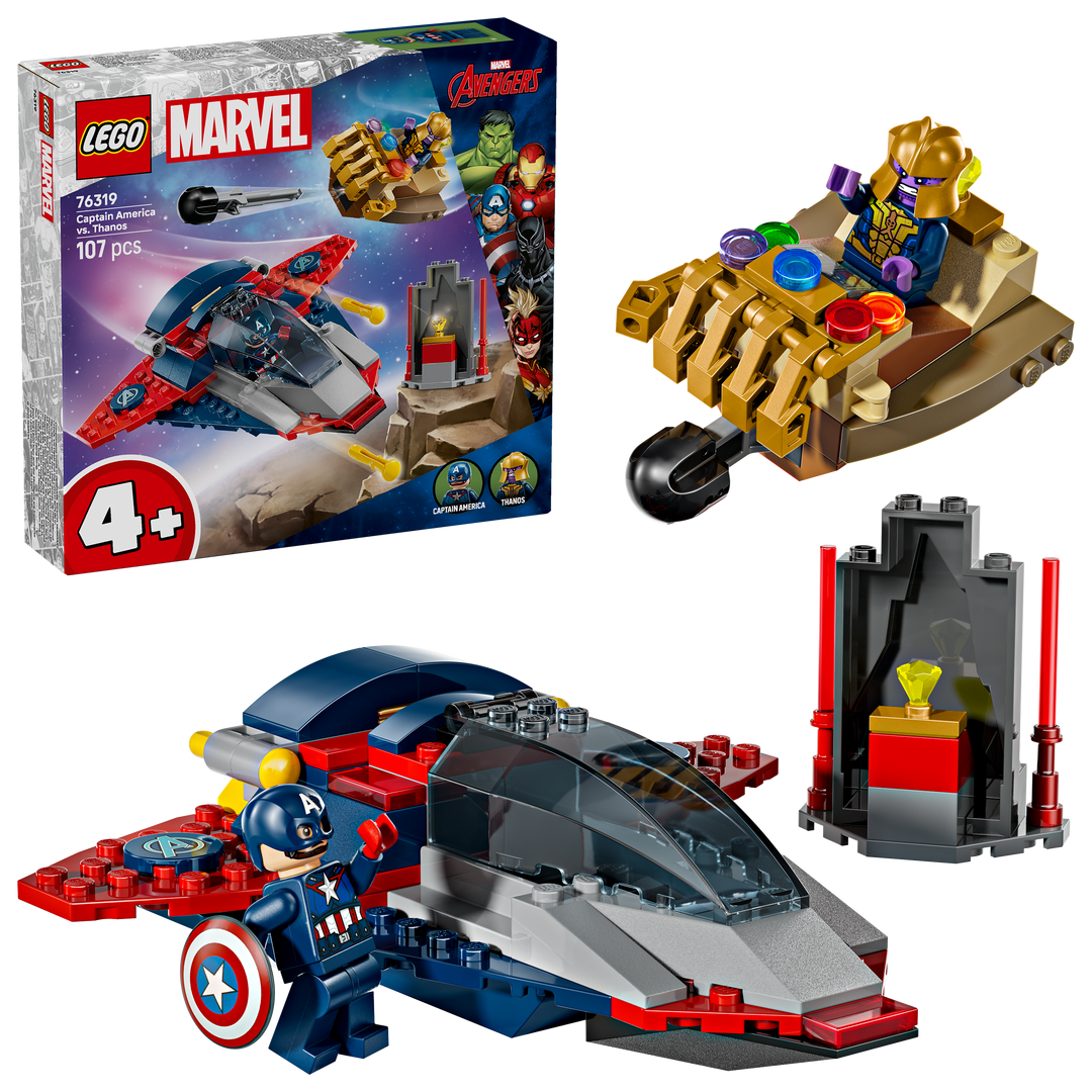 לגו | Marvel - קפטן אמריקה נגד תאנוס (76319)-2