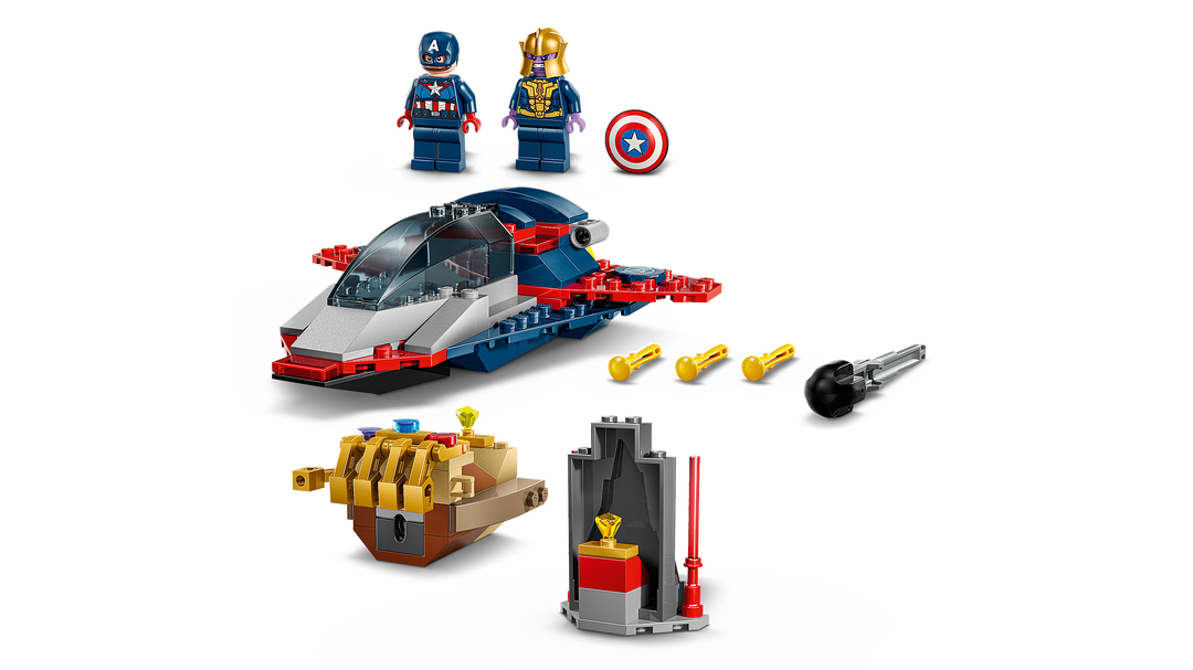 לגו | Marvel - קפטן אמריקה נגד תאנוס (76319)-5