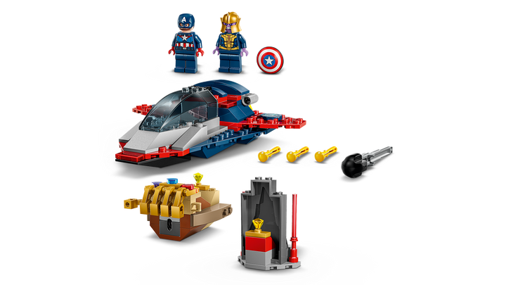 לגו | Marvel - קפטן אמריקה נגד תאנוס (76319)-6
