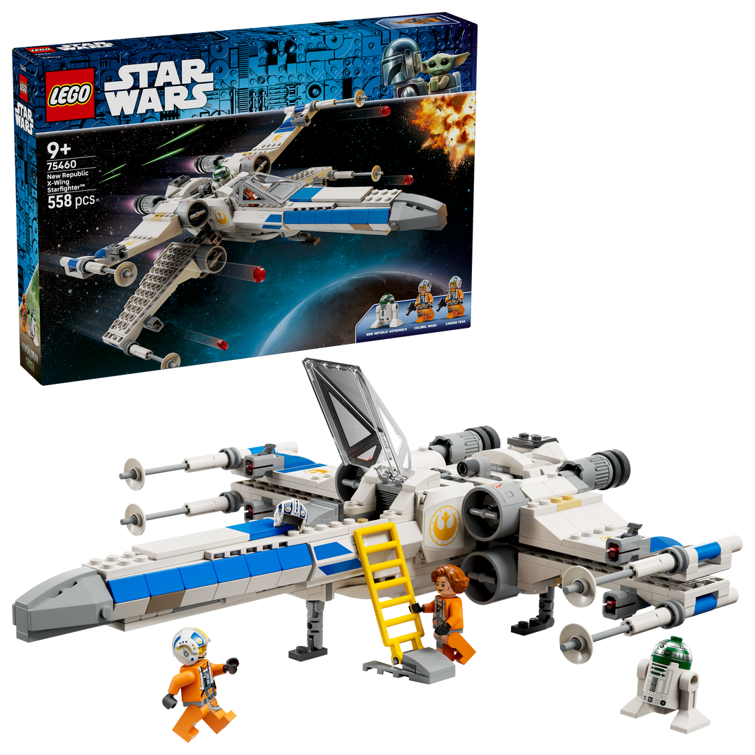 לגו Star Wars™ - הסטארפייטר X-Wing של הרפובליקה החדשה (75460)-1