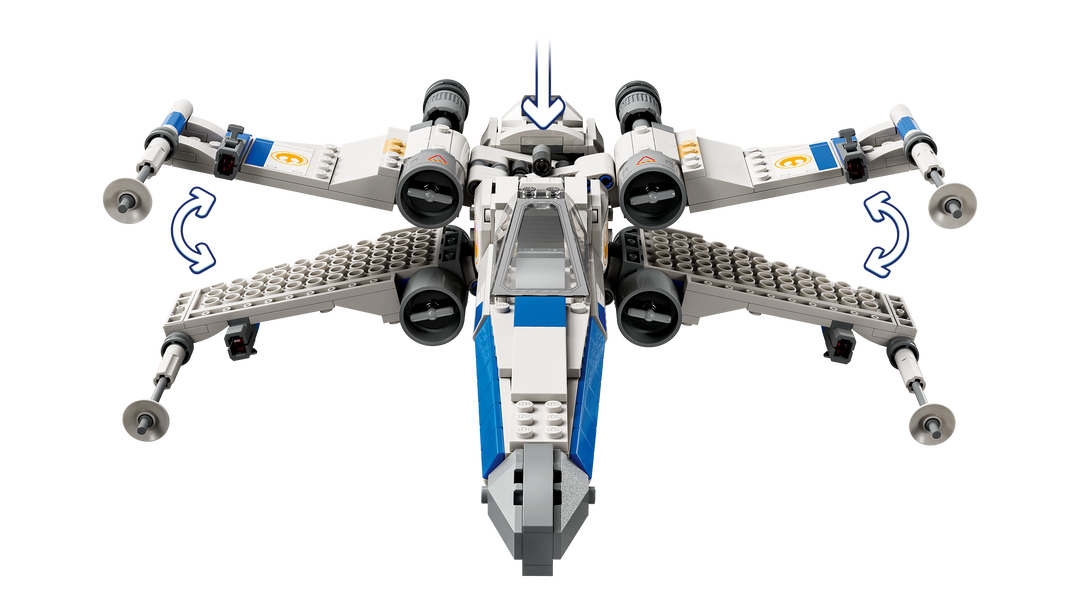 לגו Star Wars™ - הסטארפייטר X-Wing של הרפובליקה החדשה (75460)-5