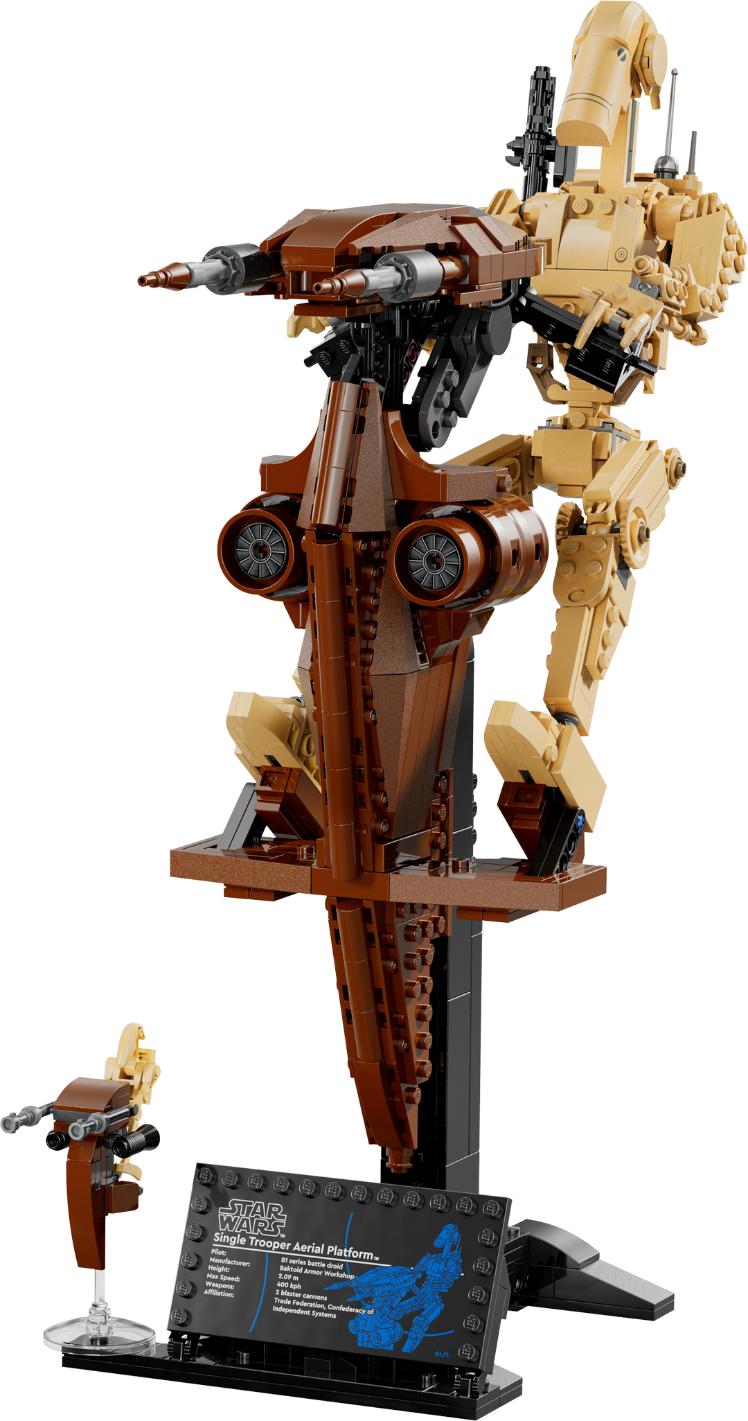 לגו Star Wars™ - דרואיד קרב עם STAP (75428)-0