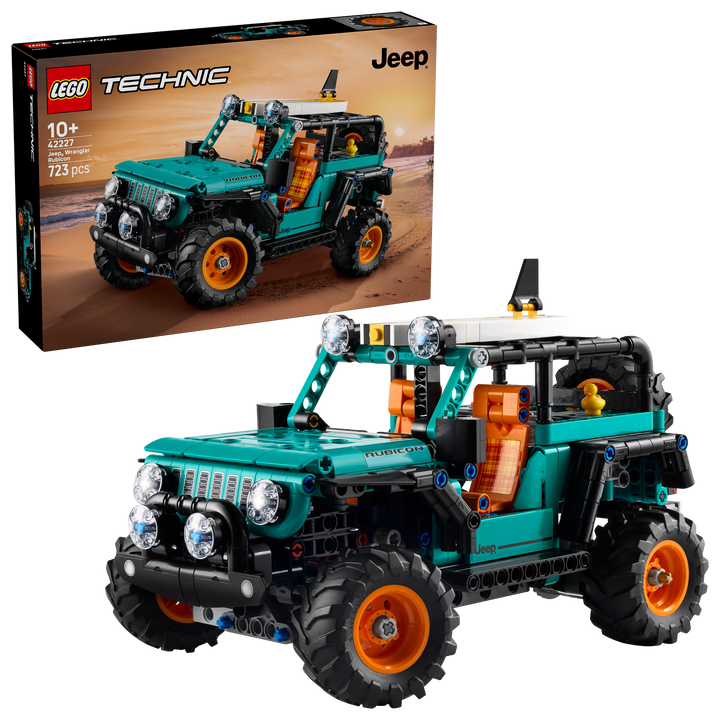 לגו Technic - רכב שטח Jeep® Wrangler Rubicon (42227)-2