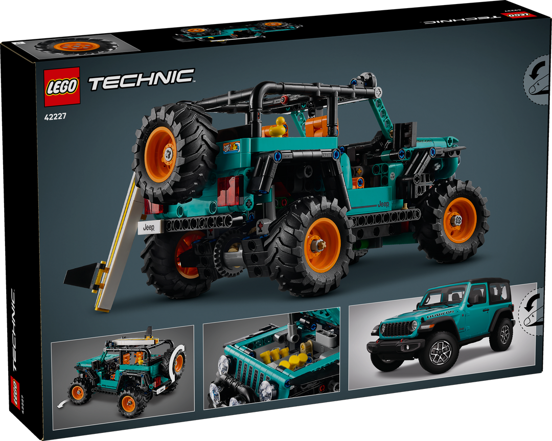 לגו Technic - רכב שטח Jeep® Wrangler Rubicon (42227)-2