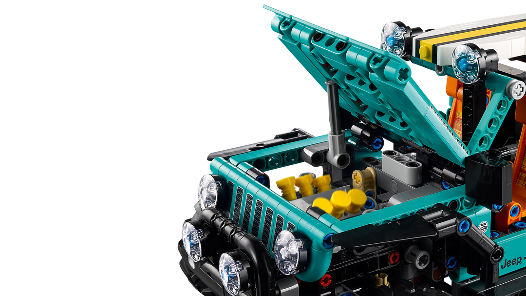 לגו Technic - רכב שטח Jeep® Wrangler Rubicon (42227)-7