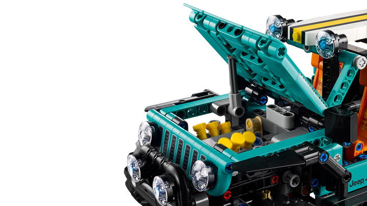 לגו Technic - רכב שטח Jeep® Wrangler Rubicon (42227)-8