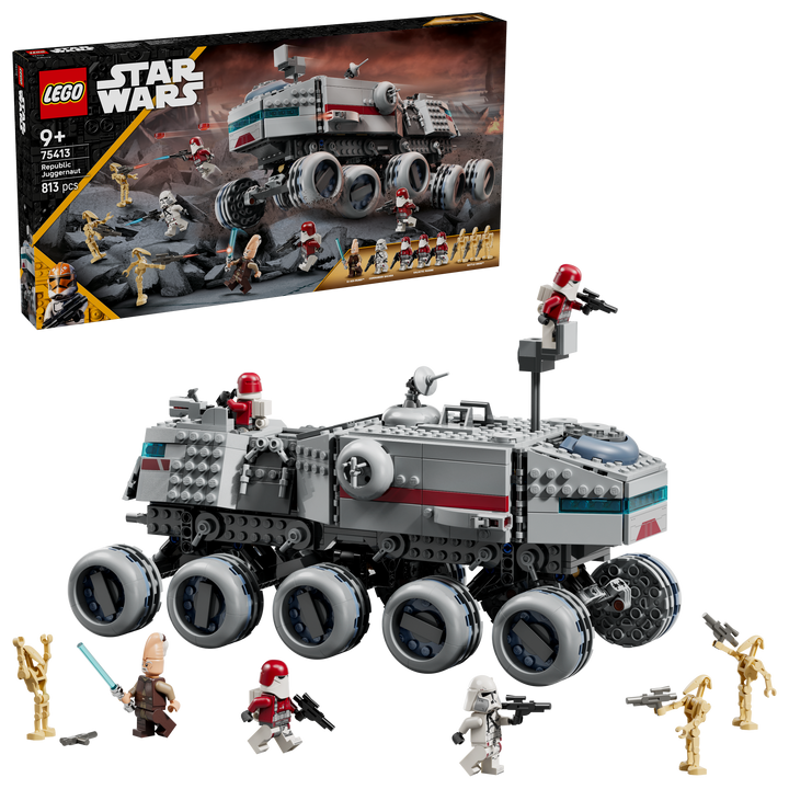 לגו Star Wars™ - טנק Juggernaut של הרפובליקה (75413)-2