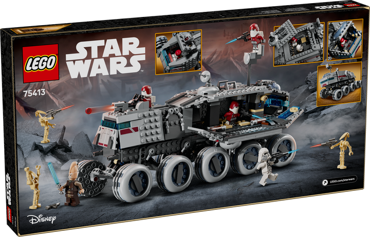 לגו Star Wars™ - טנק Juggernaut של הרפובליקה (75413)-3