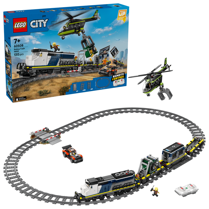 לגו City - שוד על רכבת משטרתית (60508)-2