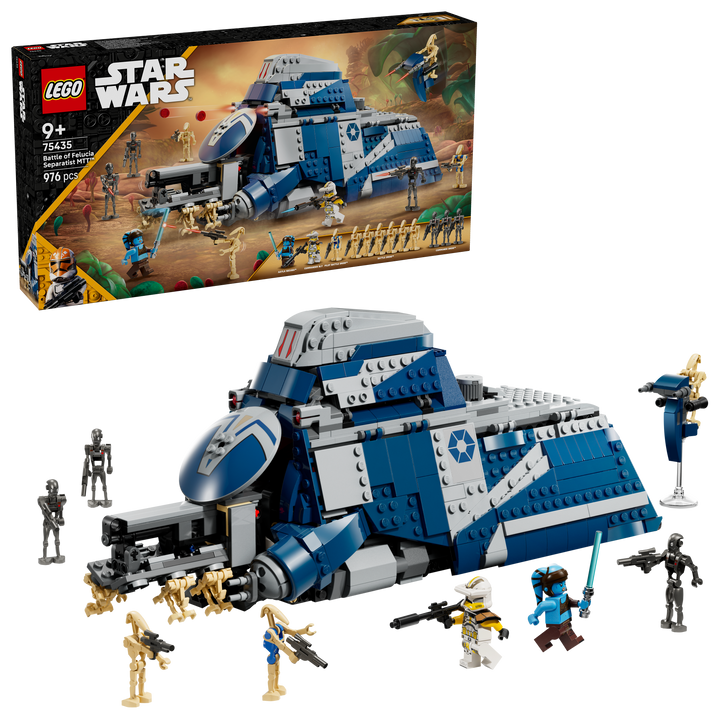 לגו Star Wars™ - רכב הובלת כוחות רב-חיילי של הבדלנים בקרב על Felucia (75435)-2