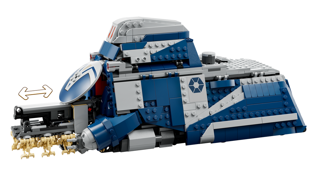 לגו Star Wars™ - רכב הובלת כוחות רב-חיילי של הבדלנים בקרב על Felucia (75435)-2