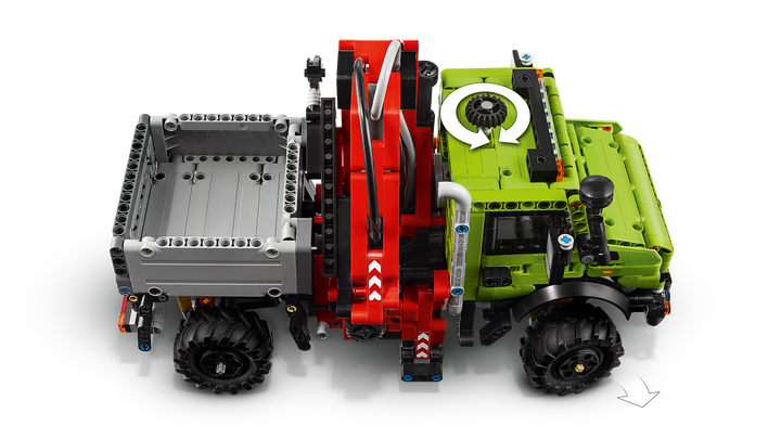 לגו Technic - Mercedes-Benz Unimog U 5023 עם עגורן (42242)-6