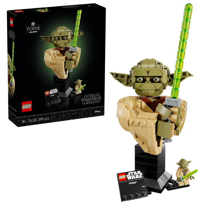 לגו Star Wars™ - פסל ראש של יודה (75438)-2