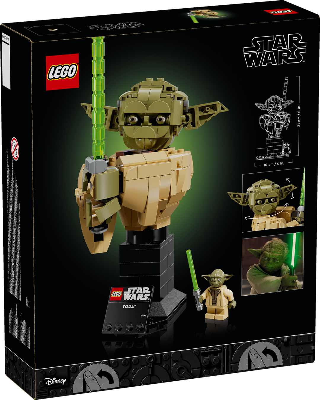 לגו Star Wars™ - פסל ראש של יודה (75438)-10