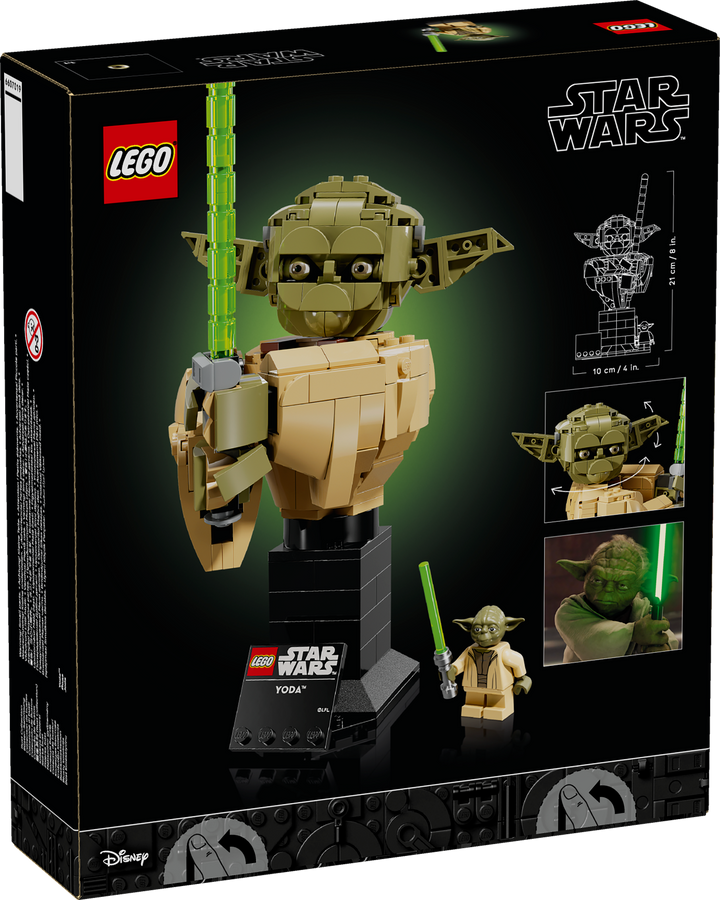 לגו Star Wars™ - פסל ראש של יודה (75438)-11