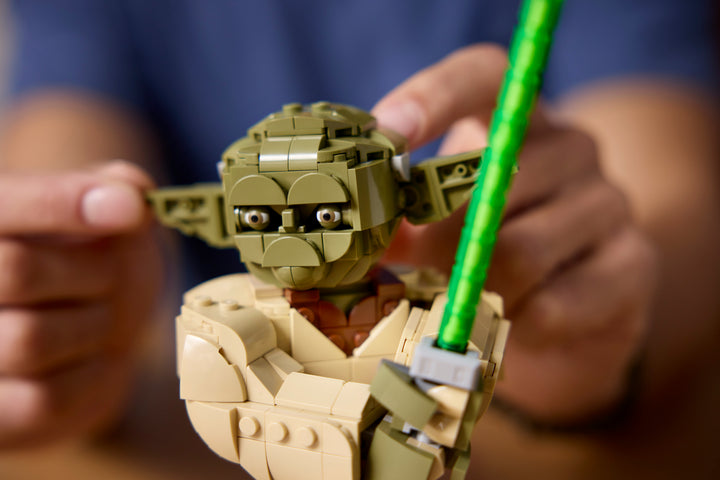 לגו Star Wars™ - פסל ראש של יודה (75438)-7