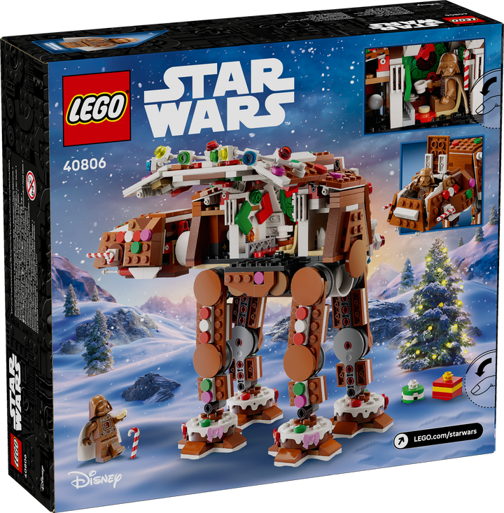 לגו Star Wars™ - AT-AT Walker™ ג'ינג'ר ברד (40806)-2