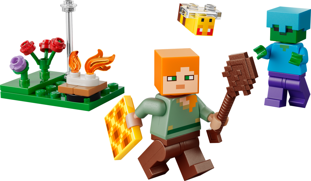 לגו Minecraft® - הסכסוך במדורה של אלכס (30732)-0