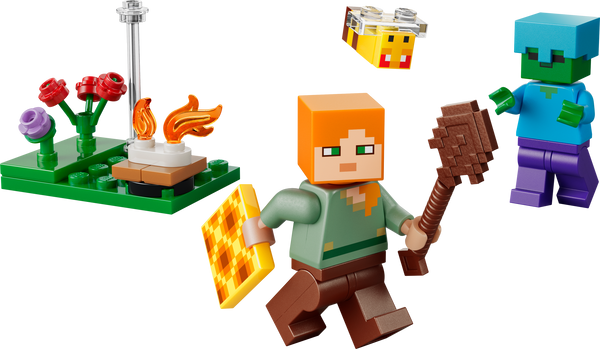 לגו Minecraft® - הסכסוך במדורה של אלכס (30732)