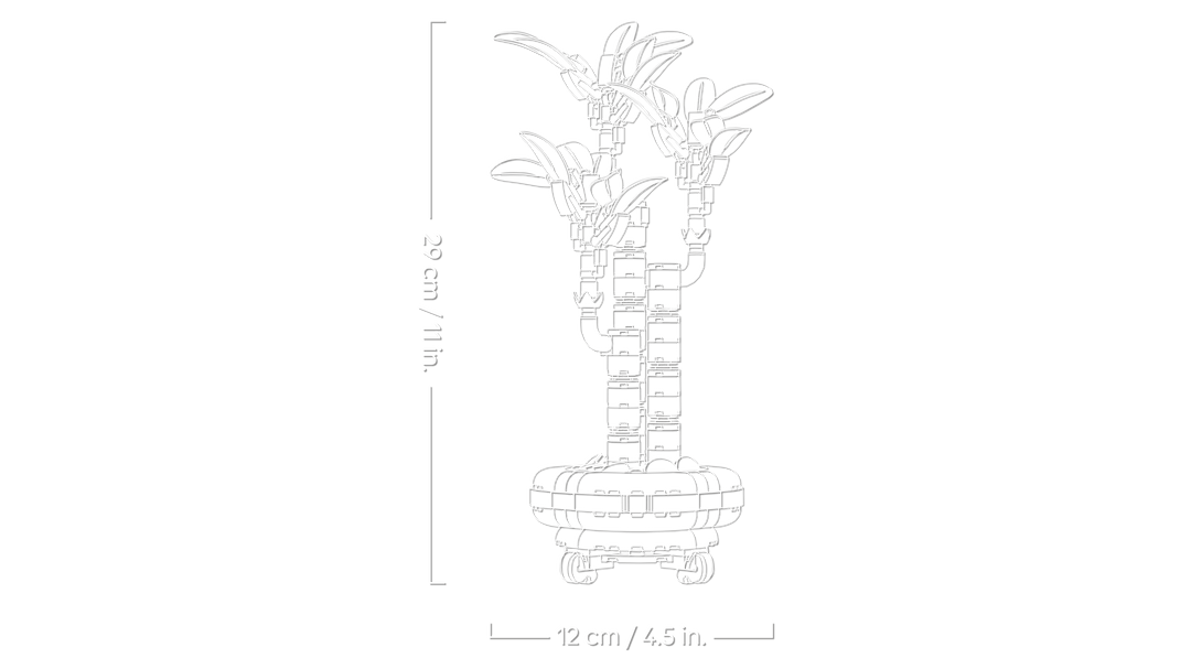 לגו Botanicals - במבוק המזל (10344)-3
