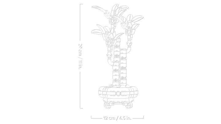 לגו Botanicals - במבוק המזל (10344)-4
