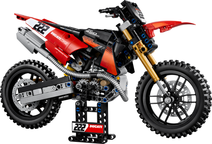 לגו Technic - אופנוע Ducati Desmo450 MX Factory (42238)-1