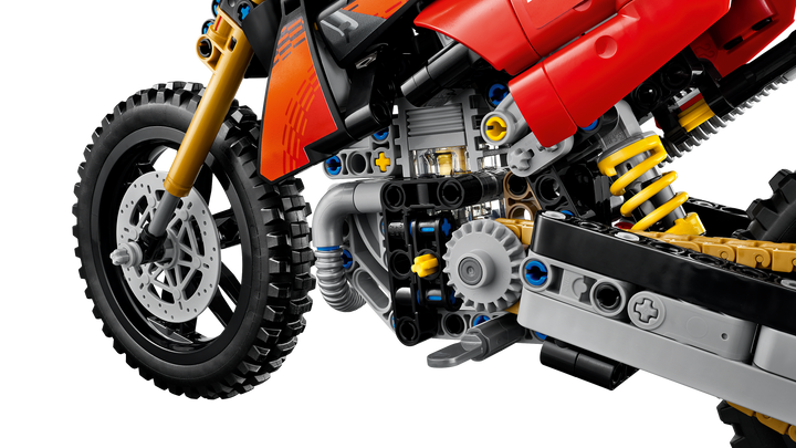 לגו Technic - אופנוע Ducati Desmo450 MX Factory (42238)-7
