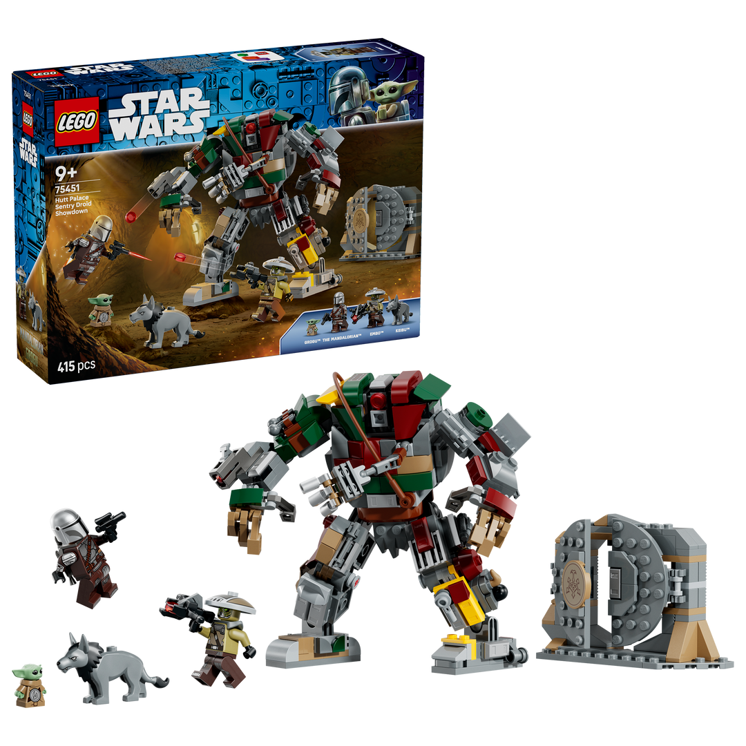 לגו Star Wars™ - העימות המכריע של דרואיד הסנטרי בארמון ההאטים (75451)-1