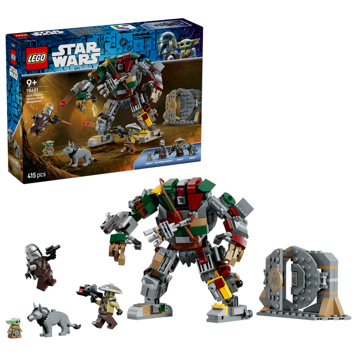לגו Star Wars™ - העימות המכריע של דרואיד הסנטרי בארמון ההאטים (75451)-2