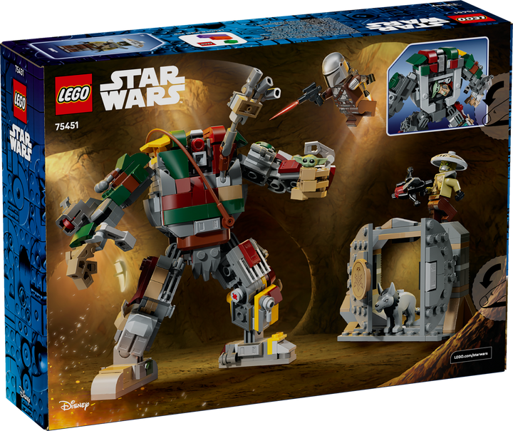לגו Star Wars™ - העימות המכריע של דרואיד הסנטרי בארמון ההאטים (75451)-8