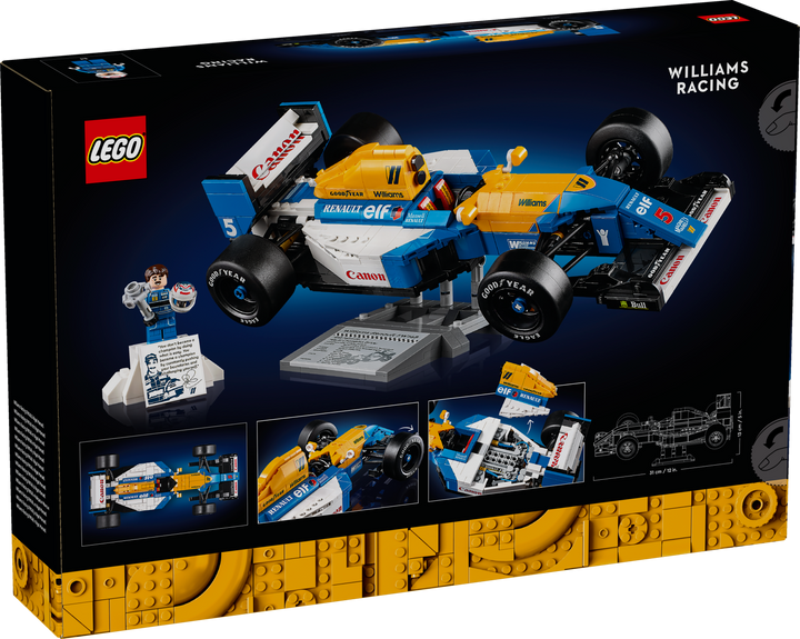 לגו Icons - Williams Racing FW14B ו-Nigel Mansell (10353)-3