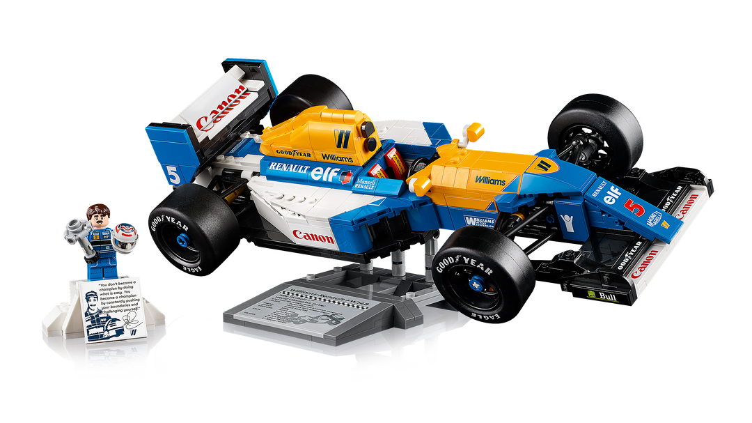 לגו Icons - Williams Racing FW14B ו-Nigel Mansell (10353)-4
