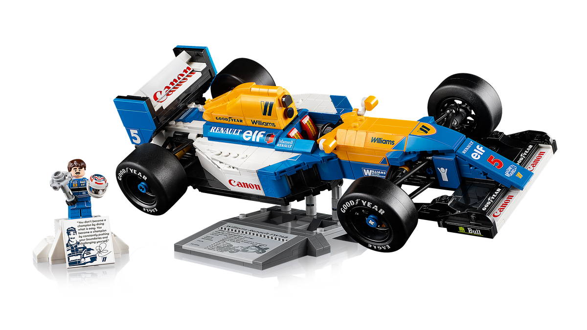 לגו Icons - Williams Racing FW14B ו-Nigel Mansell (10353)-5