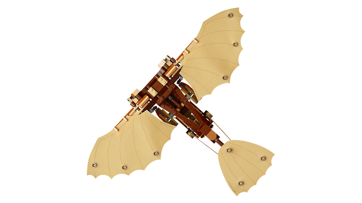 לגו Icons - מכונת התעופה של Leonardo da Vinci (10363)-4