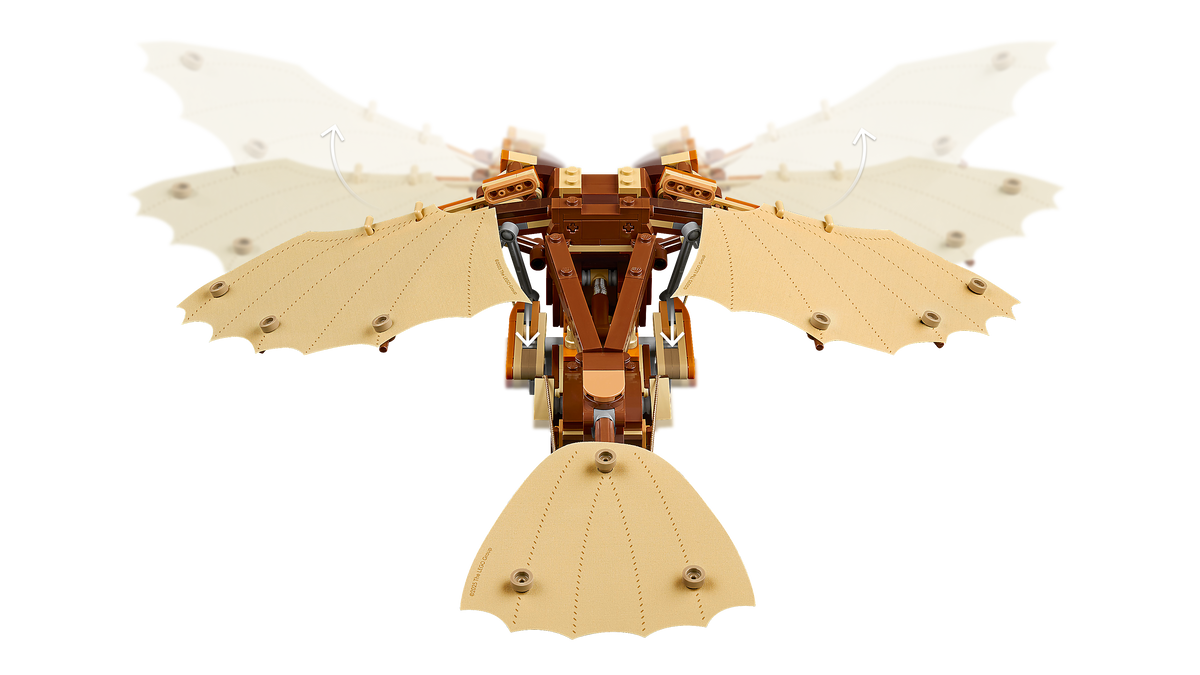 לגו Icons - מכונת התעופה של Leonardo da Vinci (10363)-7