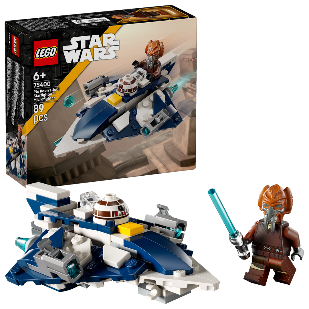 לגו Star Wars™ - מיקרופייטר ג'דיי סטארפייטר של פלו קון (75400)-2