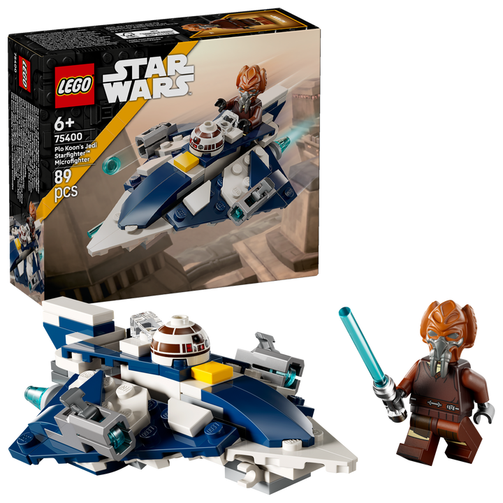 לגו Star Wars™ - מיקרופייטר ג'דיי סטארפייטר של פלו קון (75400)-2
