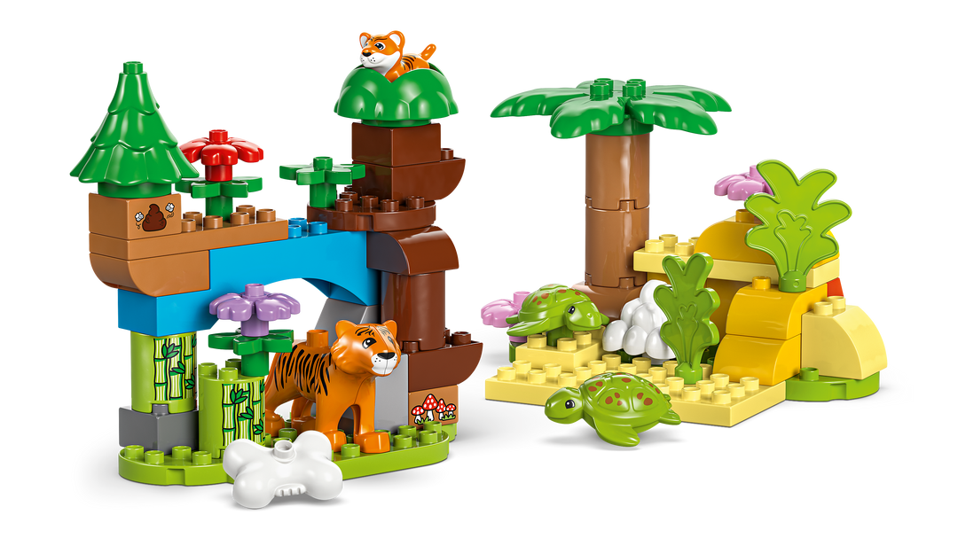 לגו DUPLO® - משפחות של חיות בר סט 3 ב-1 (10446)-0