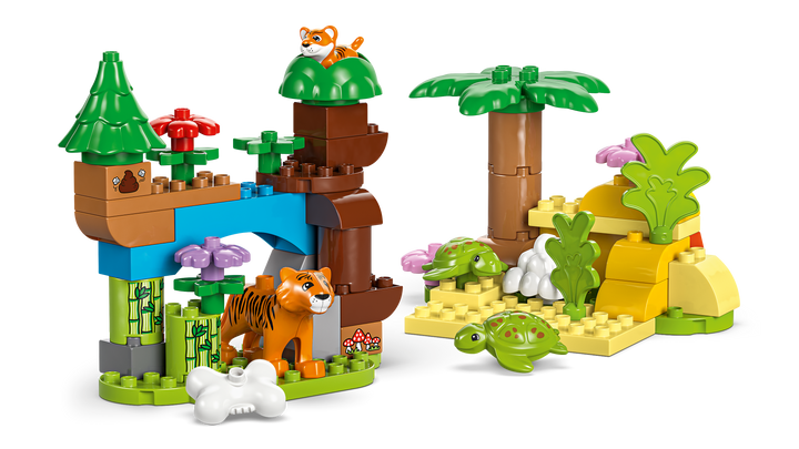 לגו DUPLO® - משפחות של חיות בר סט 3 ב-1 (10446)-1